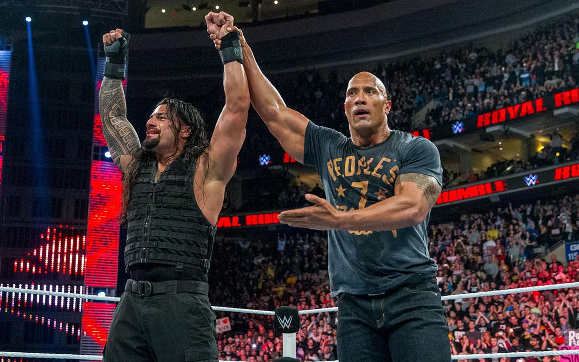 Roman Reigns won the 2015 Royal Rumble Match.